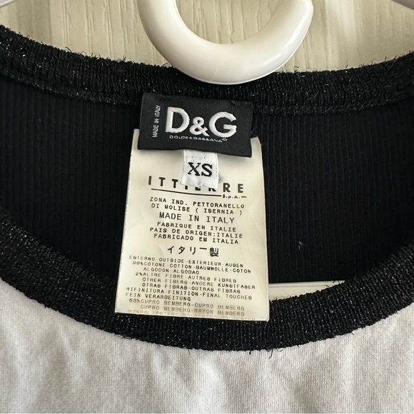 Authentic Vintage D&G Dolce & Gabbana Graphic Very T-shirt Size XS - Picture 14 of 15